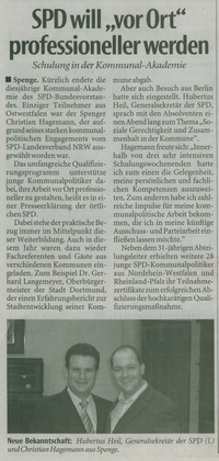 Neue Westf�lische vom 08.05.2006