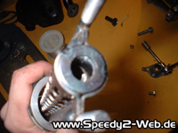 Entschalld&auml;mpfer ESD entdrosseln Yasuni Z R Peugeot Speedfight 2