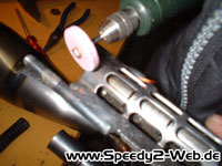 Speedy 2 Auspuff Entschalld&auml;mpfer ESD entdrosseln Yasuni Z R Peugeot