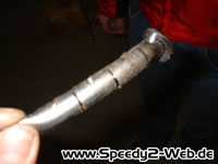 Speedy2 Auspuff ESD entdrosseln Yasuni Z R Peugeot Speedfight 2